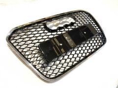 Audi A6 RS6 2012-2015  Uyumlu Yedek Parça Panjur Krom Çerçeve