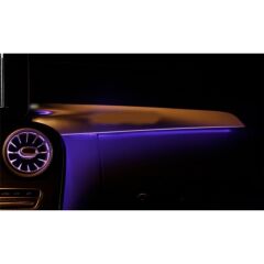 Mercedes C W205 2015-2018 Uyumlu Yedek Parça 3 Renk Co Pilot Led Aydınlatma