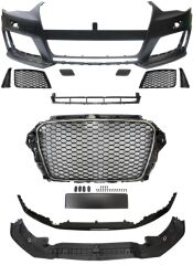 Audi A3 RS3 2012-2016 Uyumlu Yedek Parça HB Ön Tampon Seti