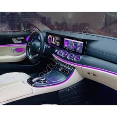 Mercedes E-Serisi W213 2016-2017 Uyumlu Yedek Parça 64 Renk Ön Havalandırma Ambiyans