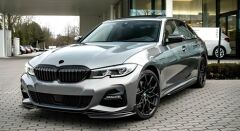 Bmw 3 Serisi G20 2019+ Uyumlu Yedek Parça Ön Lip M Sport Piano Black
