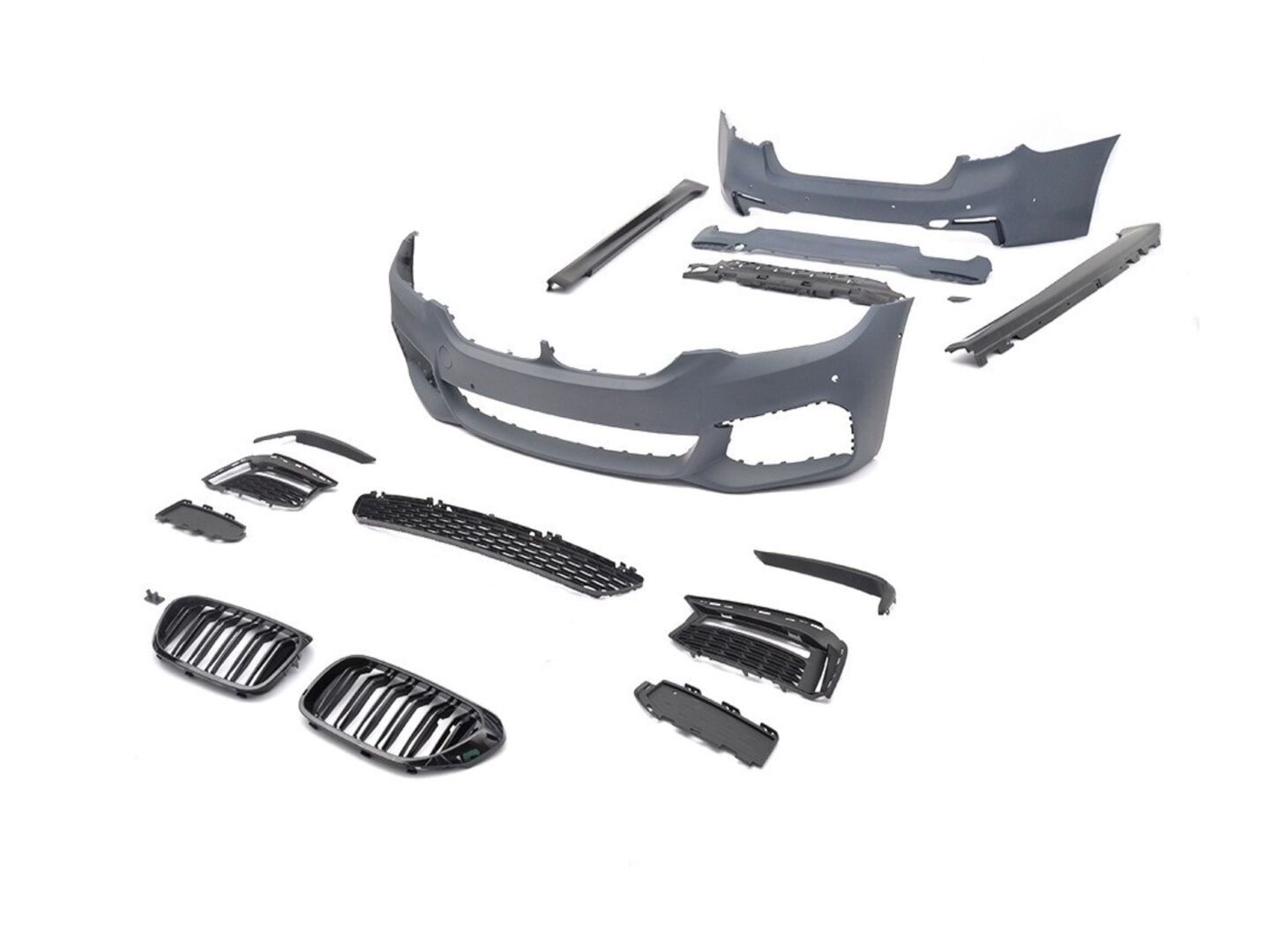 BMW 5 Serisi G30 2018-2020 M-Tech Body Kit (Panjur Dahil)