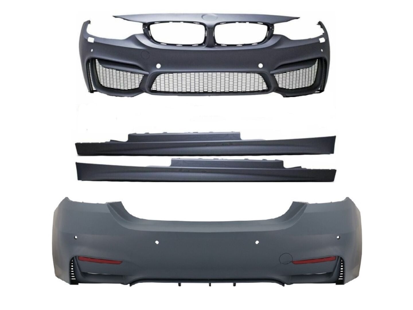 4 Serisi F32 Coupe İçin Uyumlu M4 Görünüm Body Kit - 2 Kapı