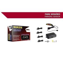 Niken Park Sensörü Led Ekran Ses İkazlı Gri