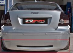 Volvo S40 R Design Uyumlu  Yedek ParçaArka Tampon Eki