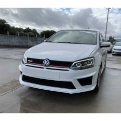Volkswagen Polo Uyumlu Yedek Parça 2010-2017 Ön Tampon +Panjur R400