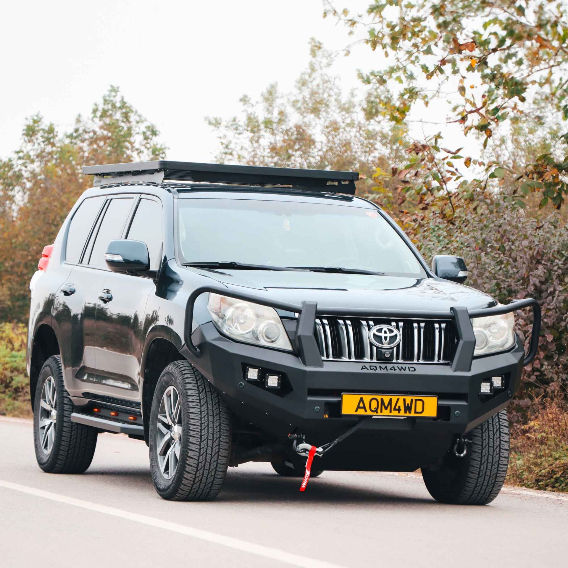 Toyota Hilux 2015+ Ön Koruma Black AQM4WD X50