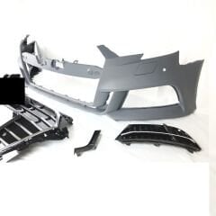 Audi A3 S3 HB 2016-2020 Uyumlu Yedek Parça Ön Tampon Seti