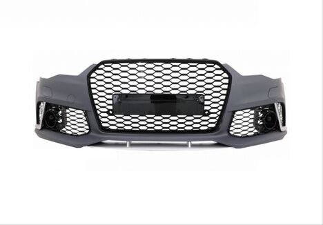 Audi A6 2012-2014 Uyumlu Yedek Parça RS6 Ön Tampon Panjur Seti