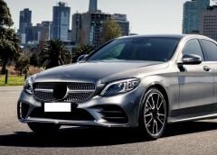 W205 C Serisi İçin Uyumlu Makyajlı AMG Görünüm Ön Tampon