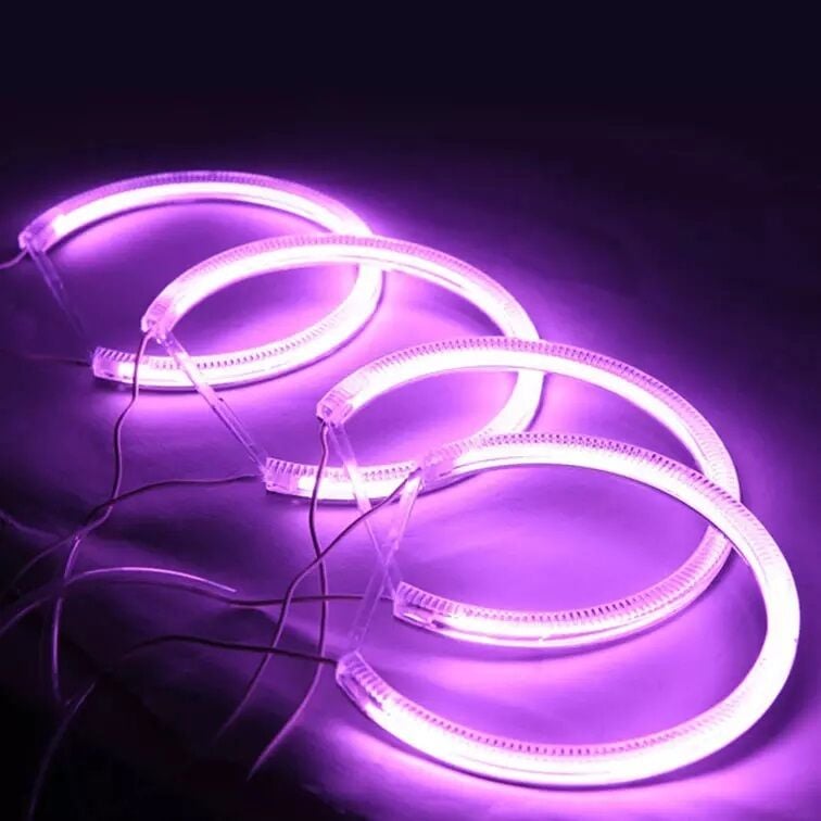 Bmw E46 Uyumlu Yedek Parça Mor Far İçi Angel Led Halka