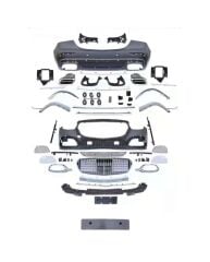 W213 Yeni E Serisi İçin Uyumlu 2020+ Maybach Görünüm Body Kit (Siyah Sis Kapak)