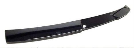Audi A4 2013-2016  Uyumlu Yedek Parça Rs Cam Üstü Spoiler Parlak Siyah