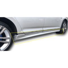 Volkswagen Passat B8 2015 - 2019 Uyumlu Yedek Parça R Line Marşpiyel Plastik Boyasız