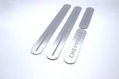 Chevrolet Uyumlu Yedek Parça Gri Işıksız Kapı Eşiği