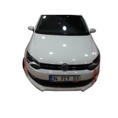 Volkswagen Polo 2010 - 14 Uyumlu Yedek Parça Rieger Ön Ek Plastik Boyasız
