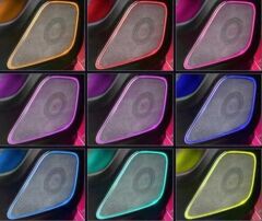 Mercedes W117 Uyumlu Yedek Parça Hoparlör Aydınlatma Ambiyans 64 Renk  (Orijinal Ambiyans Sistem ile Uyumlu Model)