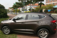 Hyundai Tucson 2015-2020 Cam Çıtası Nikelaj 16 Parça