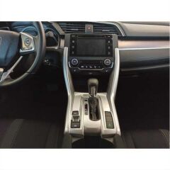 Honda Civic Fc5 Uyumlu Yedek Parça 2016-2020 Yeni Stil Vites Konsol Kaplama Silver
