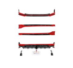Honda Civic FE1 2021+ Uyumlu Body Kit (Egzoz Dahil)