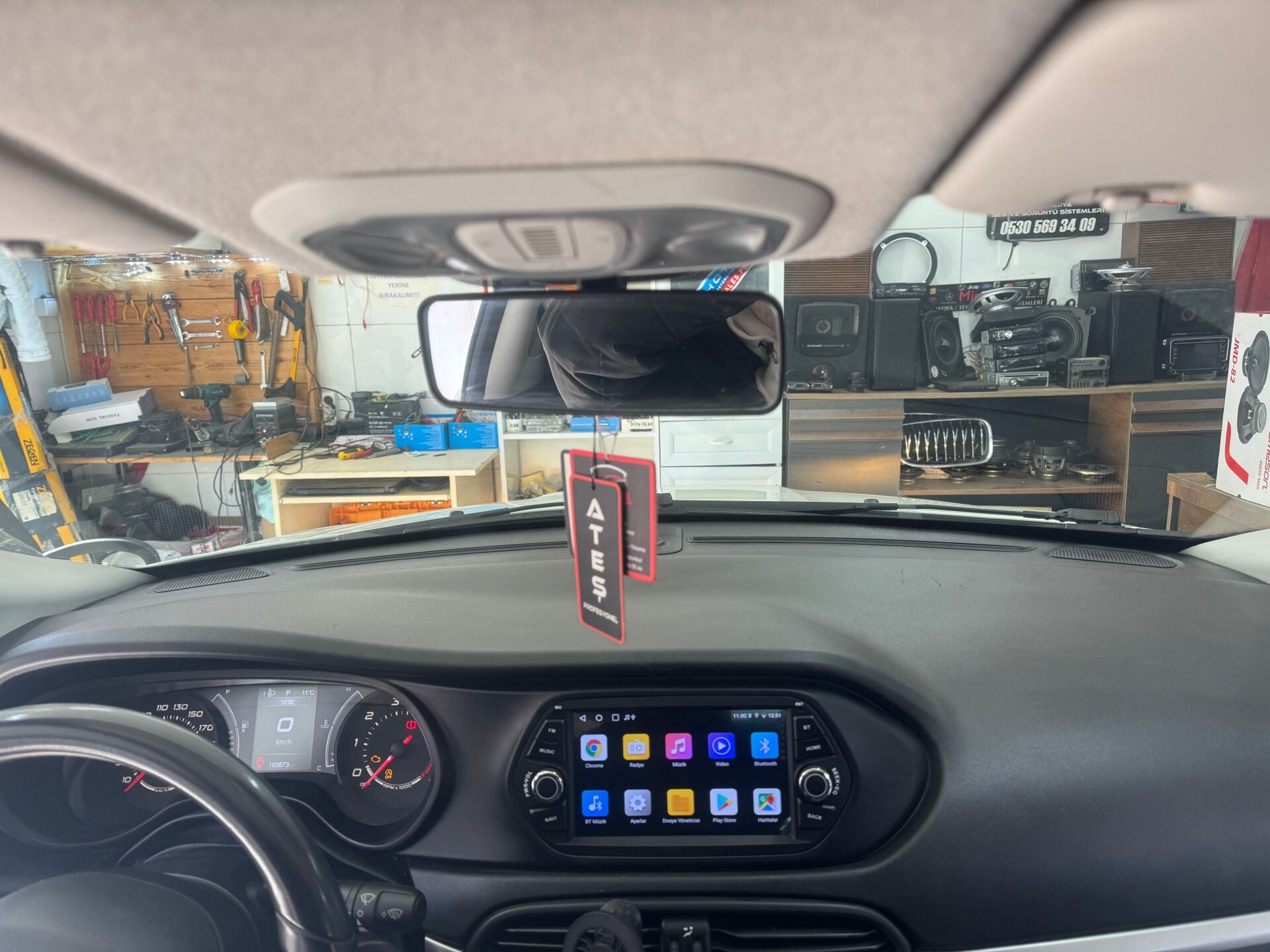 Fiat Egea Tuşlu Model Multimedya Carplay+And.Auto 4+64gb