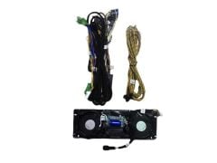 Mercedes W205 C Serisi Uyumlu Yedek Parça 64 Renk Tavan Ambiyans Ve Hoparlör Set (2 Hoparlör İçerir)