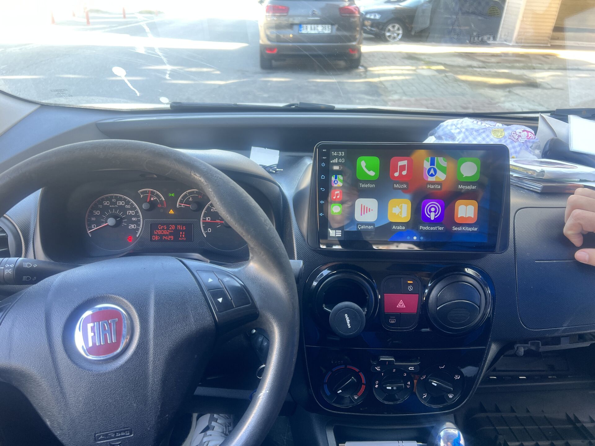 Fiat Fiorino Multimedya Carplay+And.Auto 4+64gb