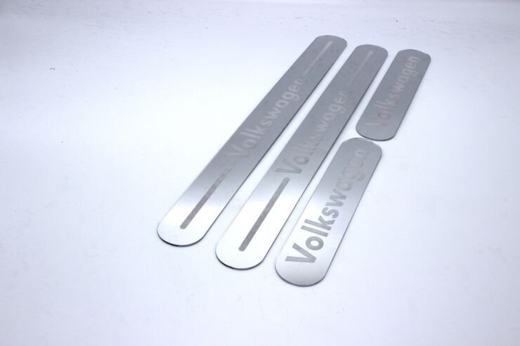 Volkswagen Uyumlu Yedek Parça Gri Işıksız Kapı Eşiği