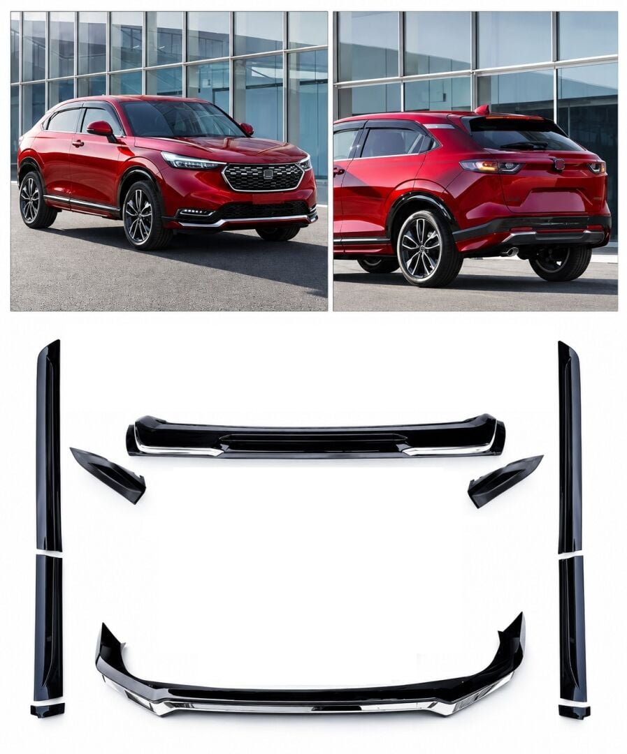 Honda HR-V 2021+ Aero Kit Piano Black