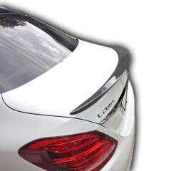 Mercedes C200 W205 Uyumlu Yedek Parça Spoiler (Plastik Boyasız)