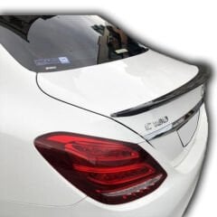 Mercedes C200 W205 Uyumlu Yedek Parça Spoiler (Plastik Boyasız)