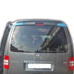 Volkswagen Caddy 2005+ Uyumlu Yedek Parça Spoiler Boyalı Fiber