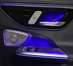 Mercedes W206 C Serisi Uyumlu Yedek Parça 2021-2022 64 Renk 4D Işıklı Tweeter