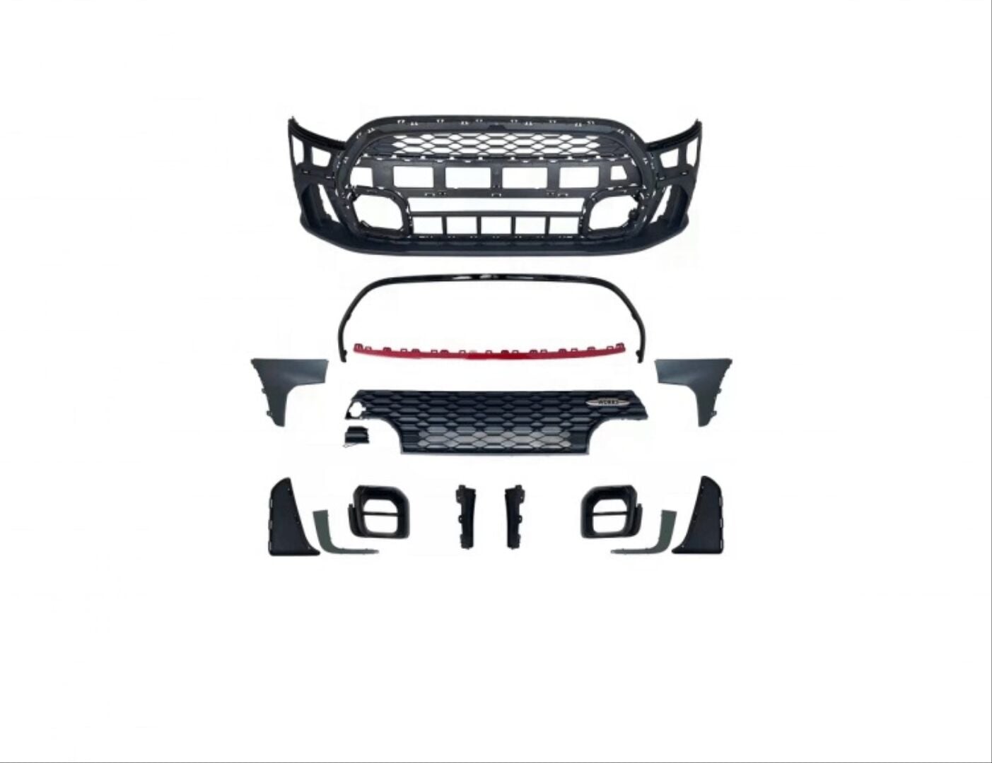 F55 Mini Cooper 2021+ JCW Ön Tampon Set (Makyajlama)