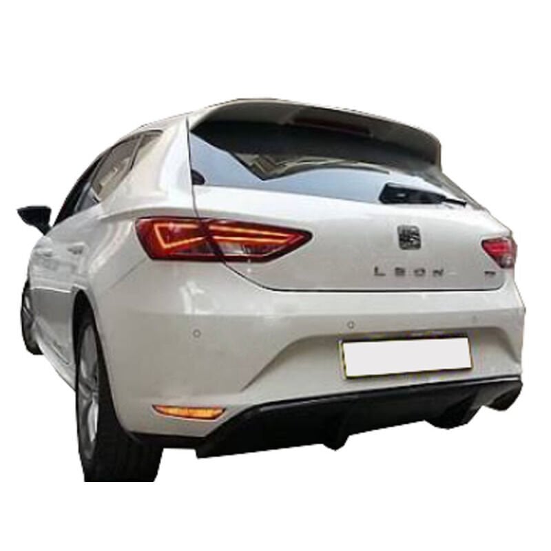Seat Leon MK3 Uyumlu Yedek Parça Style Difüzör Fiber Boyasız