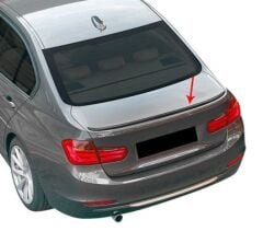 Bmw 3 Serisi 2012-2018 F30 Uyumlu Yedek Parça Mp Spoiler Parlak Siyah