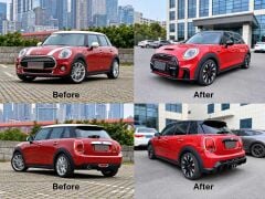 Cooper F55 İçin (4 Kapı) JCW Body Kit – Makyajlı Görünüm Full Set