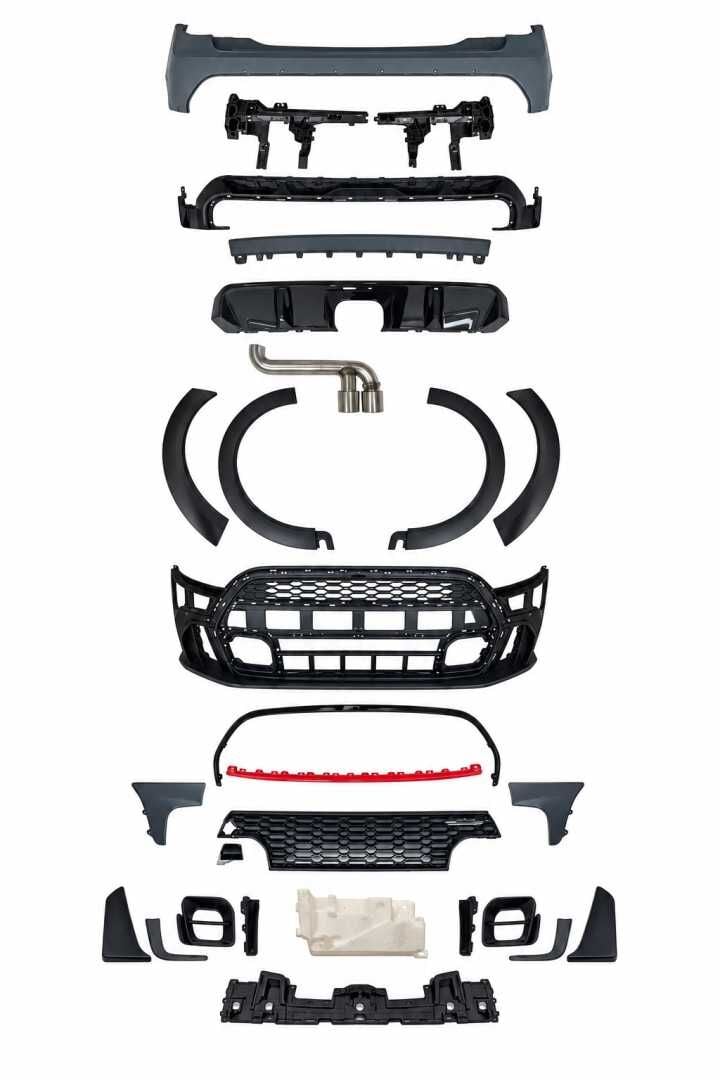 Cooper F55 İçin (4 Kapı) JCW Body Kit – Makyajlı Görünüm Full Set