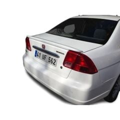 Honda Civic Vtec2 Uyumlu Yedek Parça İnce spoiler Boyasız Fiber