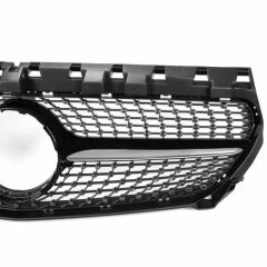 Mercedes W117 2016-2018 Uyumlu Yedek Parça CLA Diamond Panjur Siyah