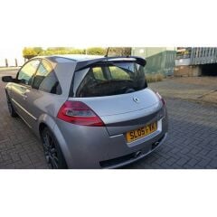 Renault Megane 2 Hb R20 Uyumlu Yedek Parça Spoiler Boyalı Fiber