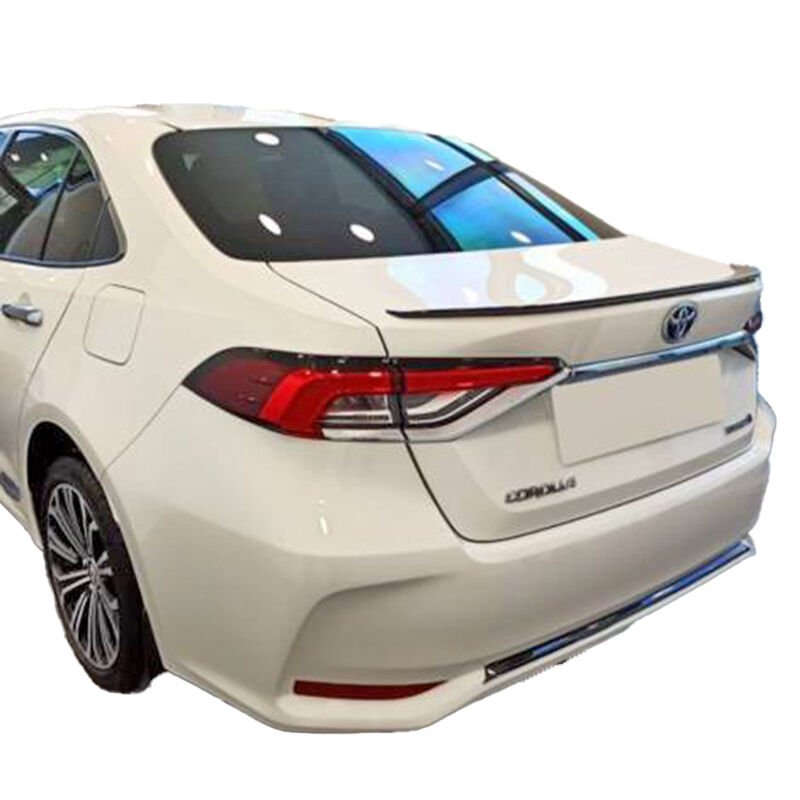 Toyota Corolla 2019+ Uyumlu İnce Spoiler Parlak Siyah