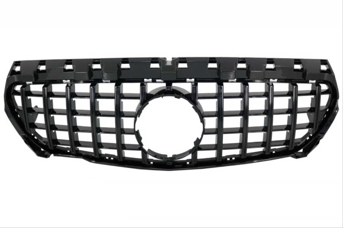 Mercedes W117 2013-2015 Uyumlu Yedek Parça CLA GTR Panjur Siyah