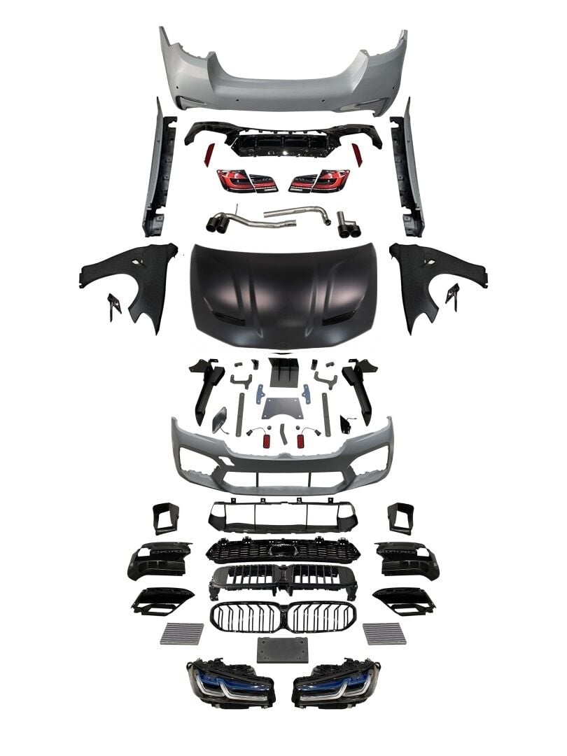 Bmw 5 Serisi 2010-2017 F10 İçin Uyumlu 2021+ G30 M5 Facelift Full Body Kit