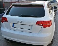 Audi A3 Uyumlu Yedek Parça 4 Kapı Bagaj Üstü Spoiler