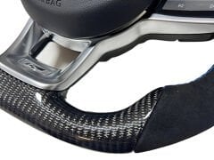 Volkswagen Golf 7.5 R F1 Uyumlu Yedek Parça  Vitesli Carbon Alcantara Direksiyon