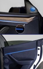 Tesla Model Y 2023-2024 Uyumlu Yedek Parça İç Ambiyans Seti Full Set