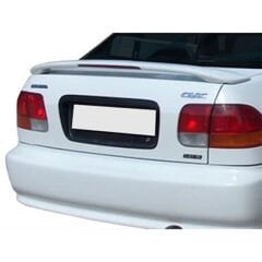 Honda Civic Sedan Uyumlu Yedek Parça 96-01 Işıklı Spoiler Boyasız Fiber