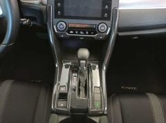 Honda Civic Fc5 Uyumlu Yedek Parça 2016-2020 Yeni Stil Vites Konsol Full Kaplama Karbon