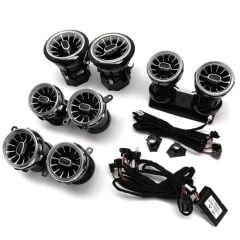 Mercedes E-Serisi W213 2018+ Uyumlu Yedek Parça 64 Renk Ön Havalandırma Ambiyans